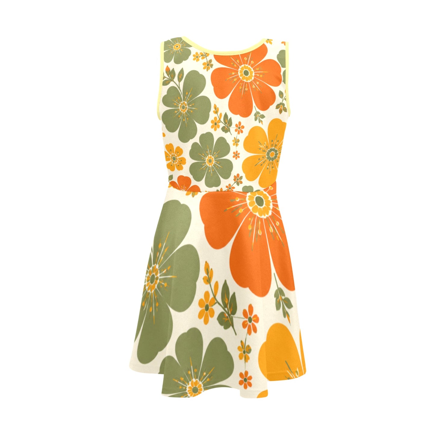 Girls' Sleeveless Sundress (Model D56)
