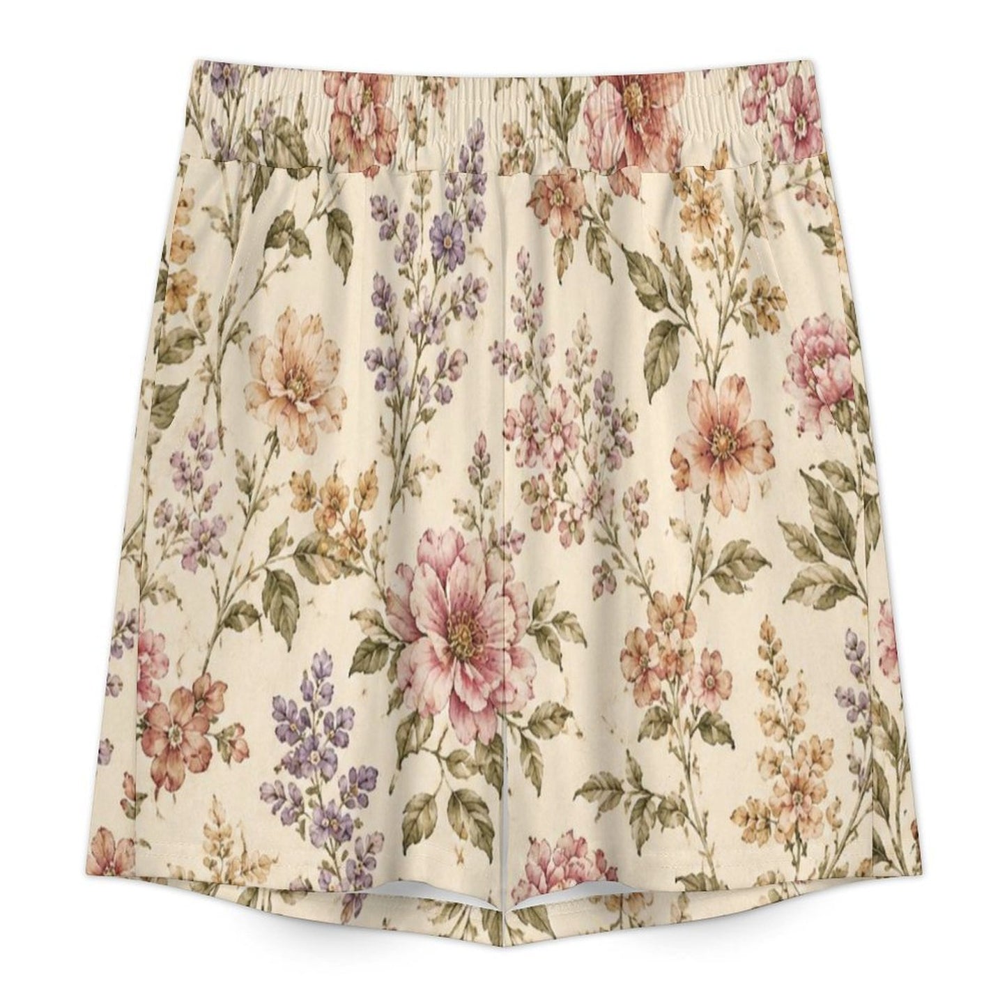 Women's Floral V-Neck Pajama Set – Soft &amp; Comfortable Loungewear